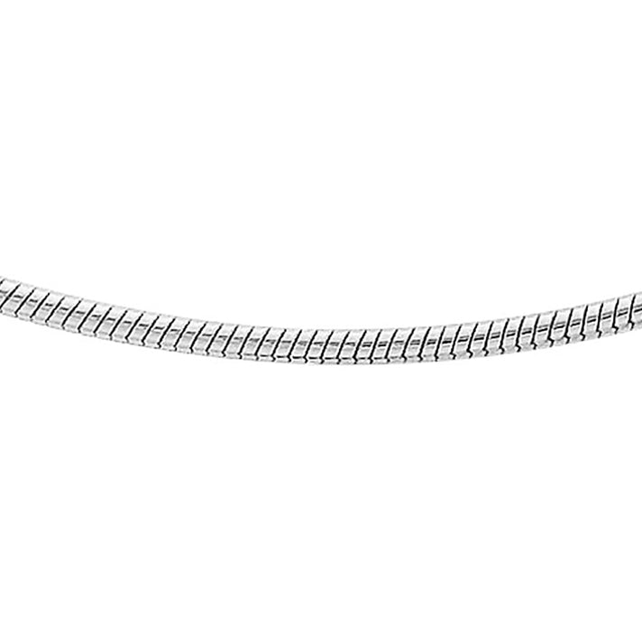 Sterling Silver 1mm Round Snake Chain 20 Inch 7598602 1