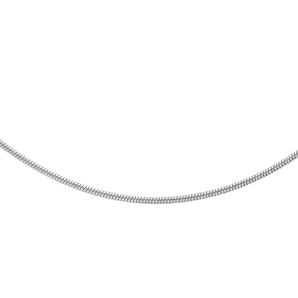 Sterling Silver 1mm Round Snake Chain 20 Inch 7598602 2
