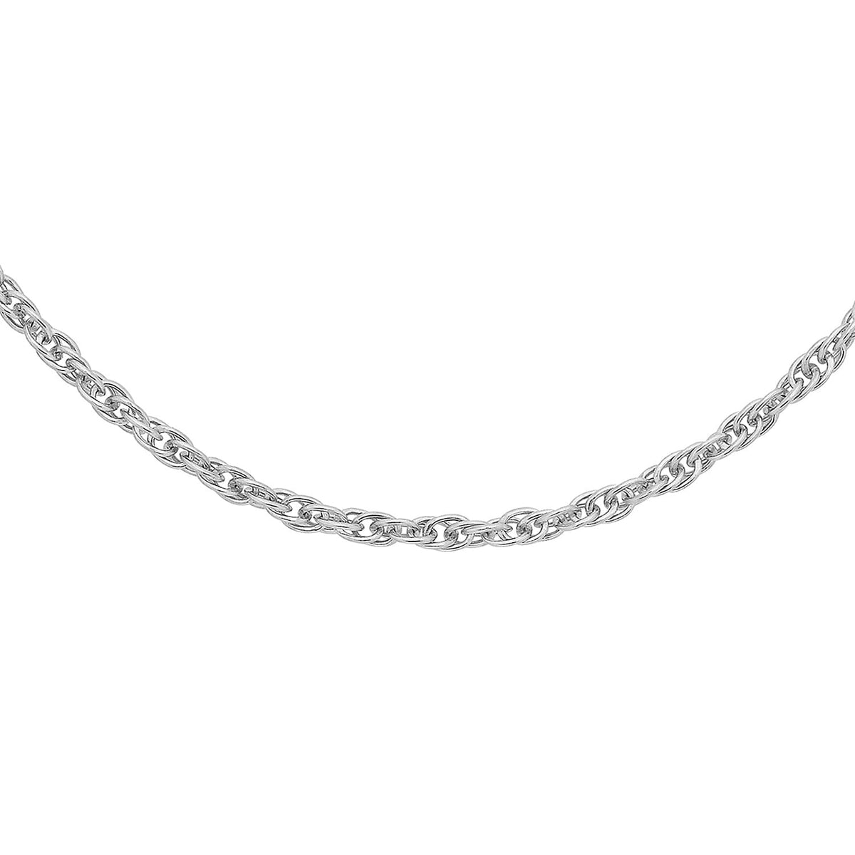 Sterling Silver 1.3mm Prince of Wales Adjustable Chain 18 Inch - 20 Inch 7601041 0