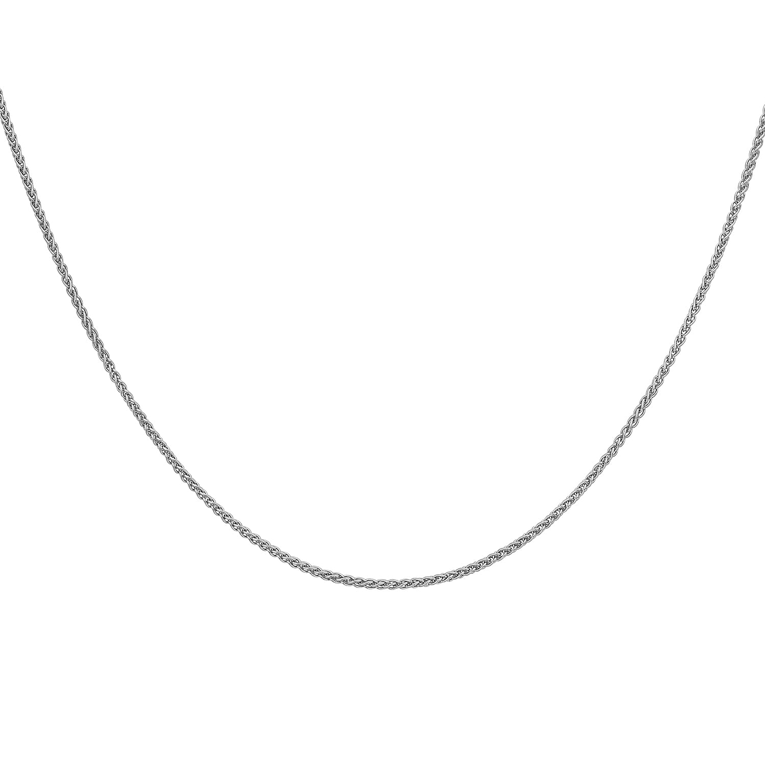 Sterling Silver Spiga Chain 20 Inch 7603765 1