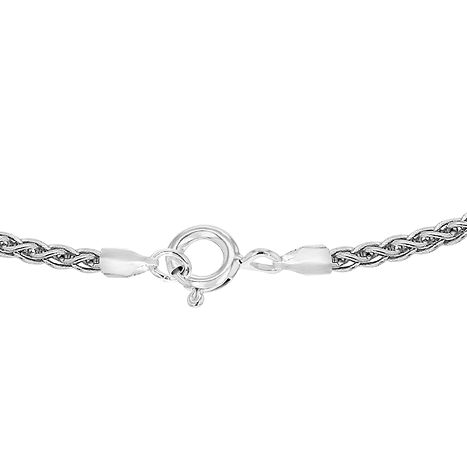 Sterling Silver Spiga Chain 20 Inch 7603765 2