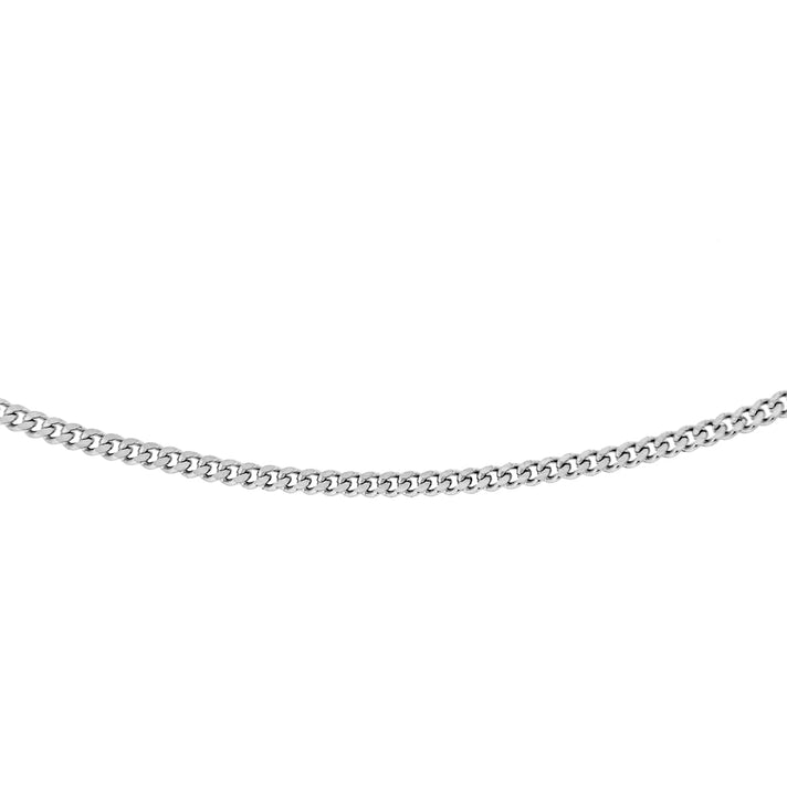 Sterling Silver Adjustable Panza Curb Chain 18 Inch - 20 Inch 7603801 1