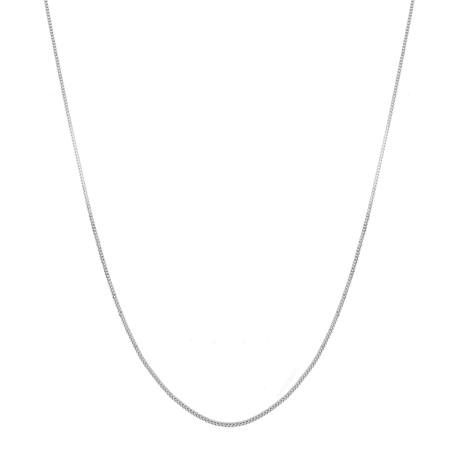 Sterling Silver Adjustable Panza Curb Chain 18 Inch - 20 Inch 7603801 3