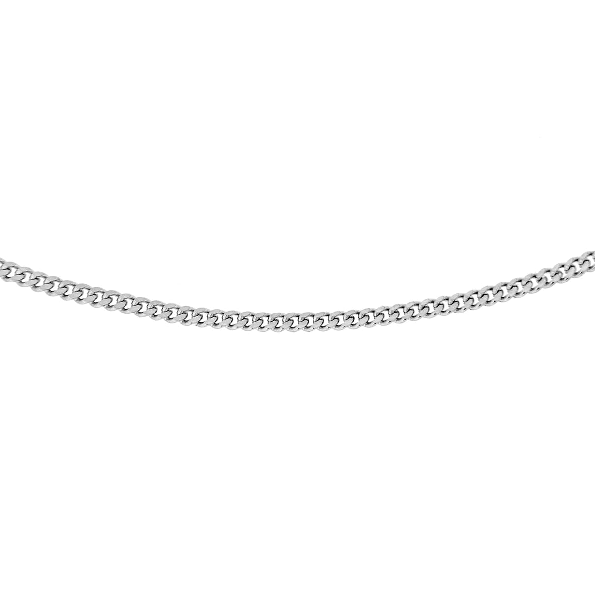 Sterling Silver Panza Curb Chain 20 Inch 7603805 0