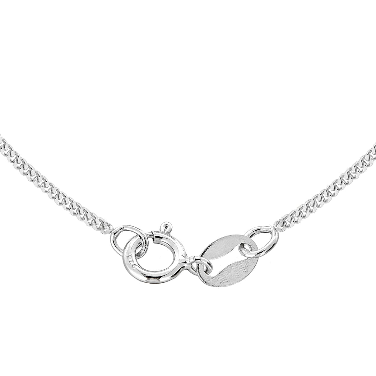 Sterling Silver Panza Curb Chain 20 Inch 7603805 2