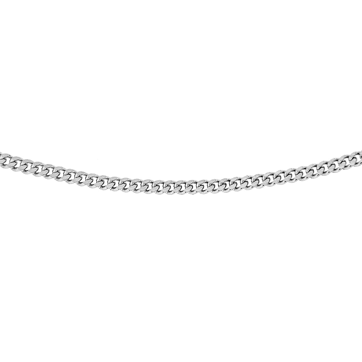 Sterling Silver Panza Curb Chain 20 Inch 7604788 0