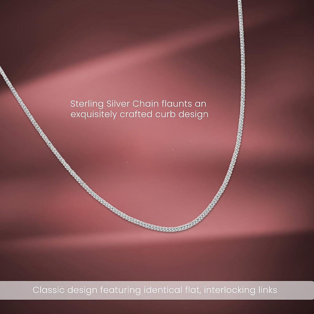 Sterling Silver Chain (Size - 20)