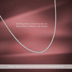 Sterling Silver Chain (Size - 20)