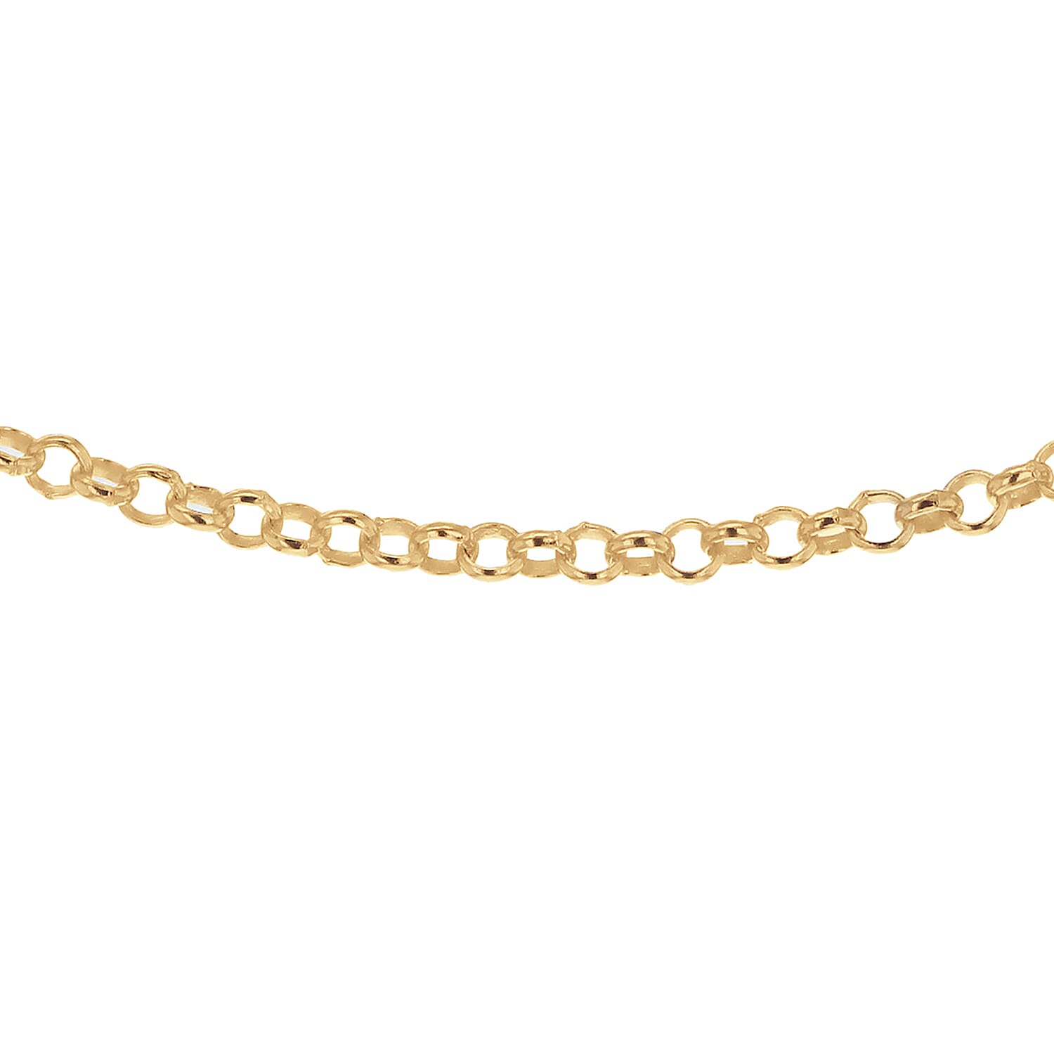 Sterling Silver Yellow Gold Plated Belcher Chain 20 Inch 7611453 0
