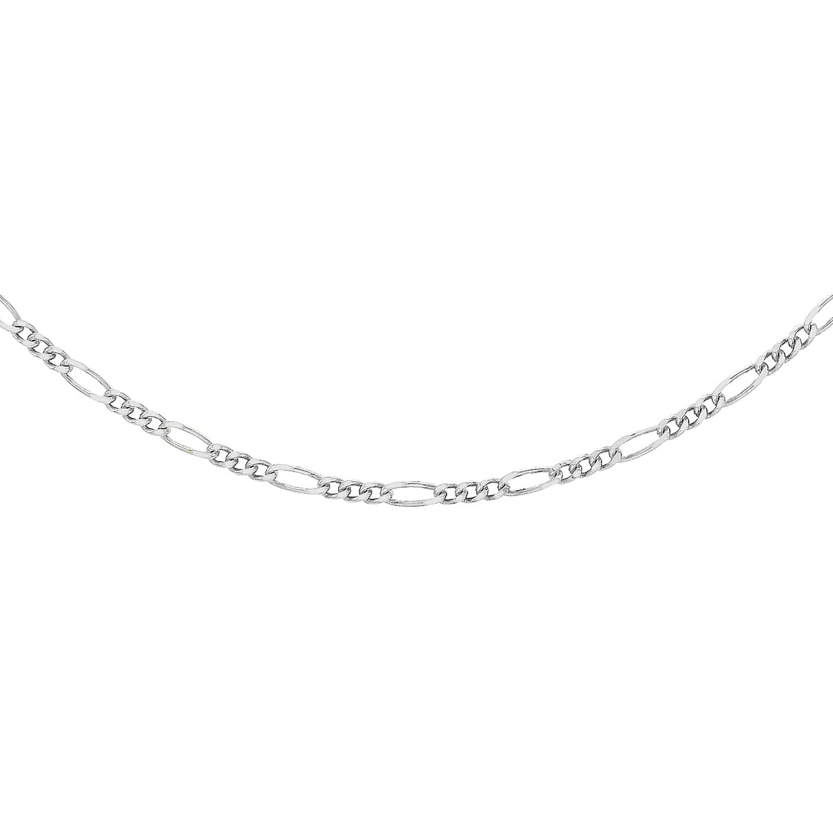 Sterling Silver Figaro Chain 20 Inch 7617896 0