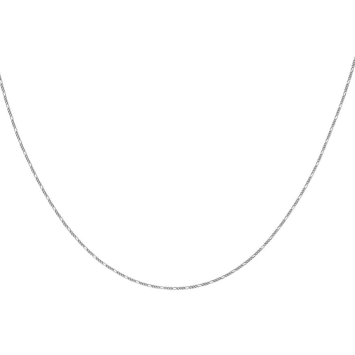 Sterling Silver Figaro Chain 20 Inch 7617896 1