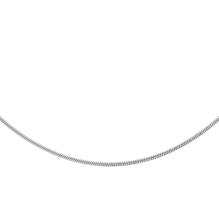 Sterling Silver Round Snake Chain 20 Inch 7618386 1