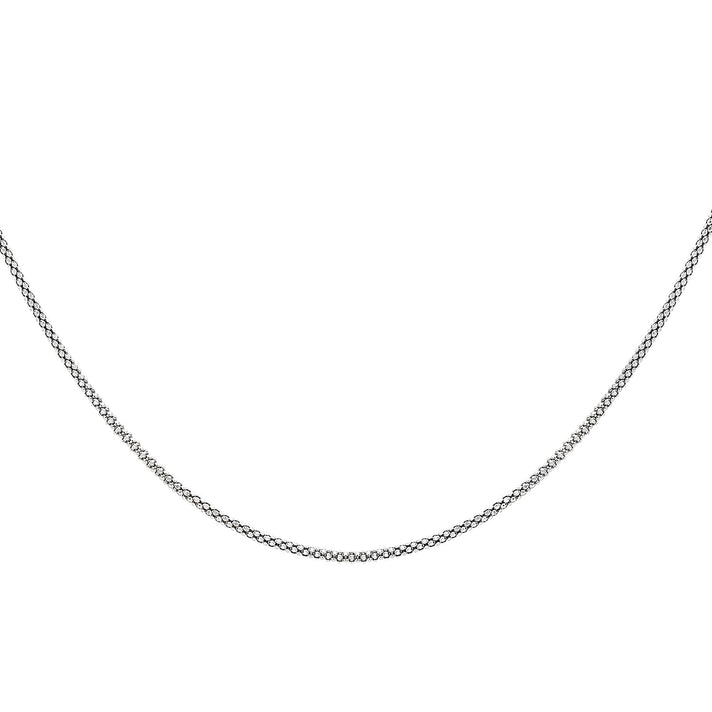 Sterling Silver Popcorn Chain 20 Inch 7618676 2