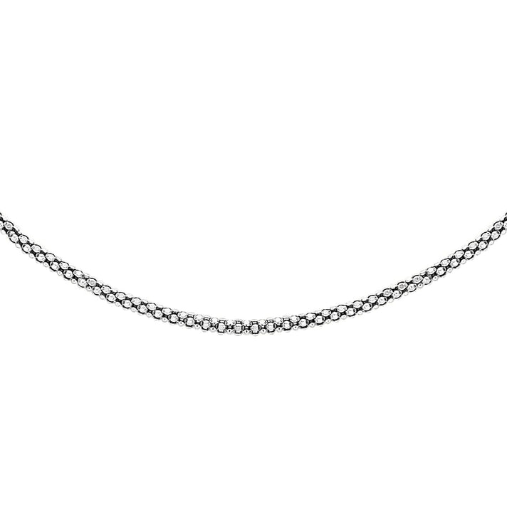 Sterling Silver Popcorn Chain 20 Inch 7618790 1