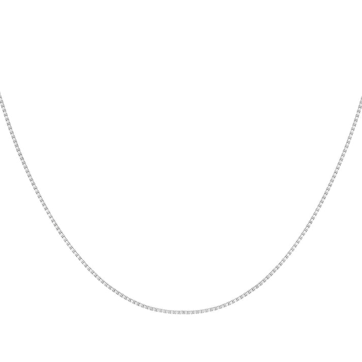 Sterling Silver 0.9mm Box Adjustable Slider Chain 20 Inch 7619065 2