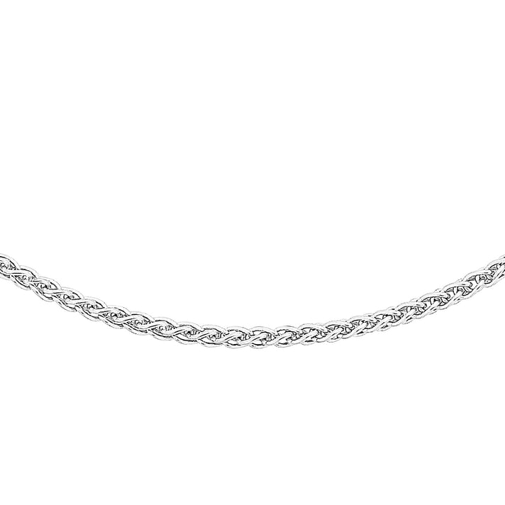 Sterling Silver Adjustable Spiga Slider Chain 20 Inch 7619077 1