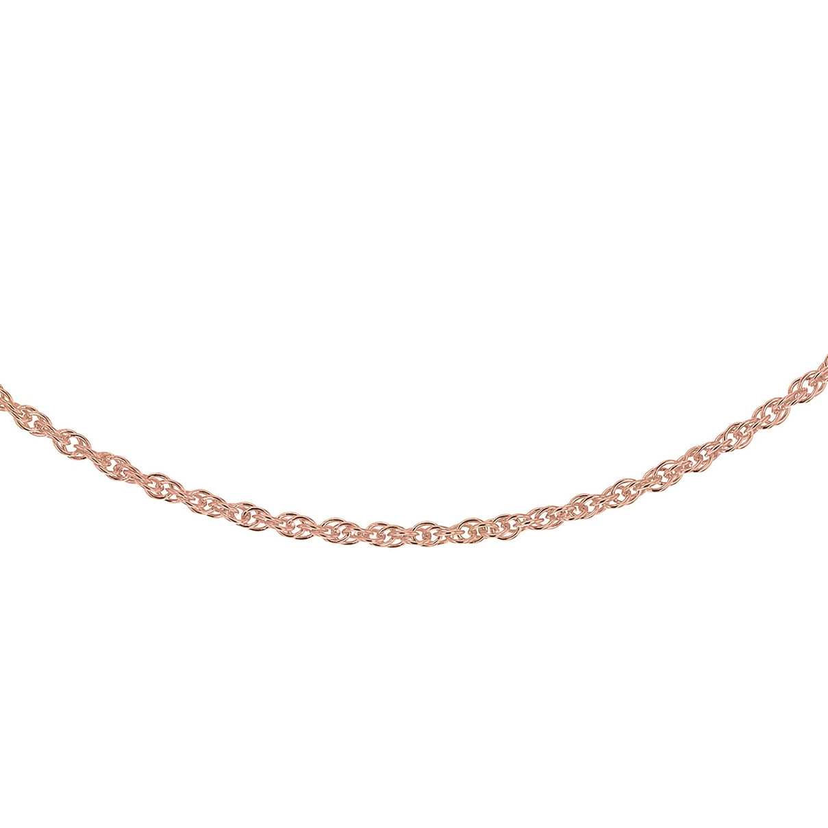 Sterling Silver Rose Gold Plated 1.8mm 35 Prince of Wales Chain 20 Inch 7620345 0