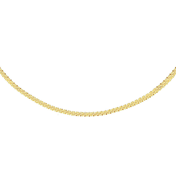 Sterling Silver Yellow Gold Plated Tocalle Chain 20 Inch 7620544 2