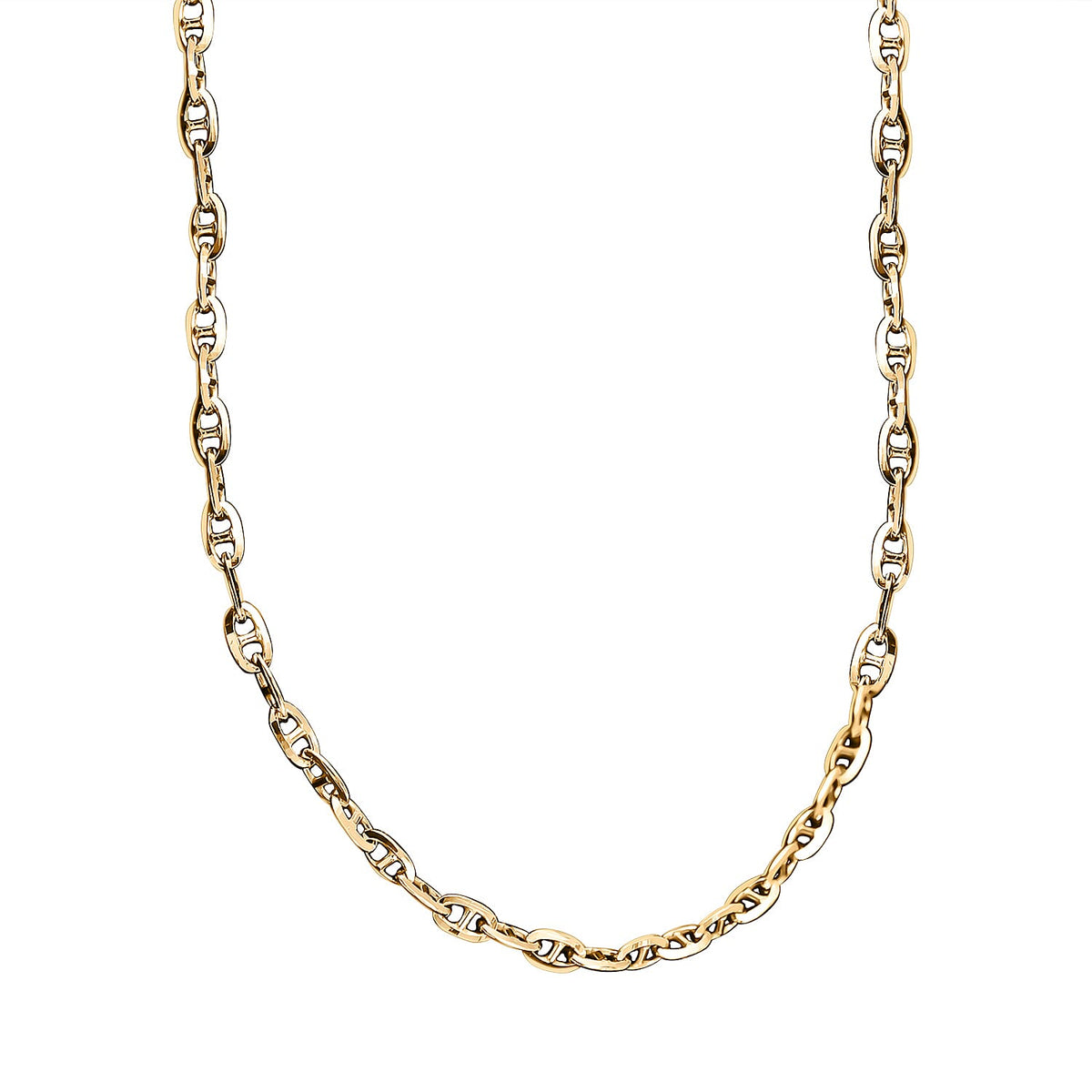 Gold Plated Sterling Silver Anchor Link Chain (Size - 20) 7723931 2