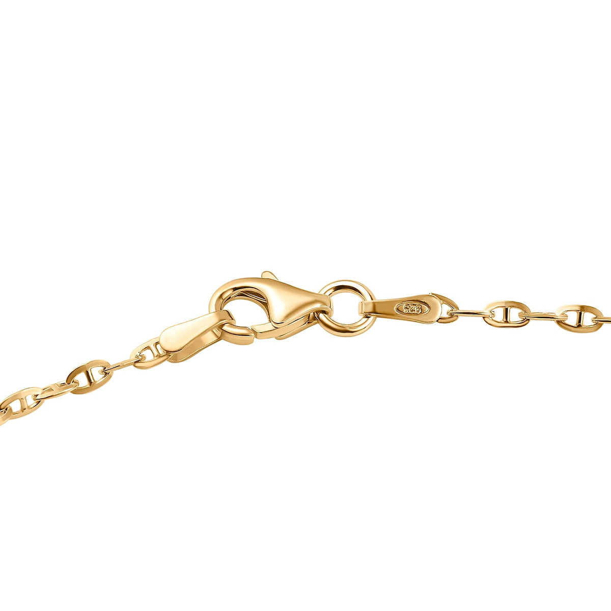 Gold Plated Sterling Silver Anchor Link Chain (Size - 20) 7723931 4