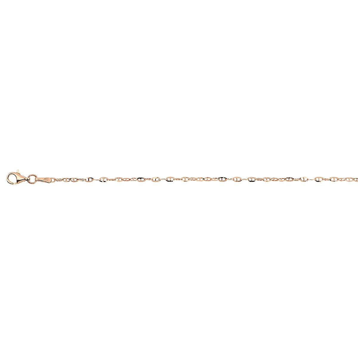 Rose Gold Plated Sterling Silver Chain (Size - 20) 7723933 0
