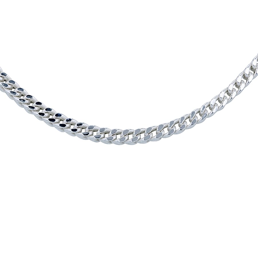 Sterling Silver 3.5mm Square Franco Chain 22 Inch 7315381 0