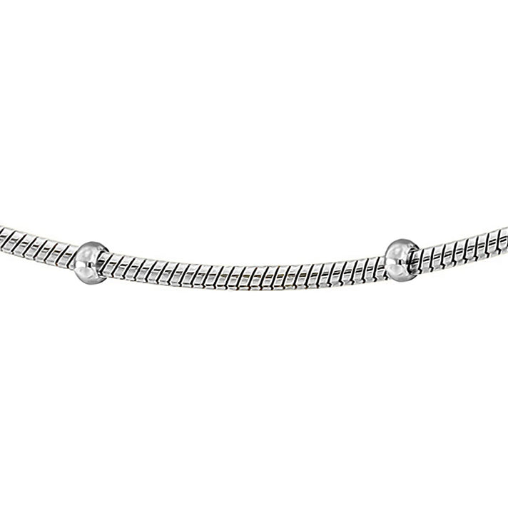 Sterling Silver 2.1mm Round Snake and Ball Chain 22 Inch 7599241 1