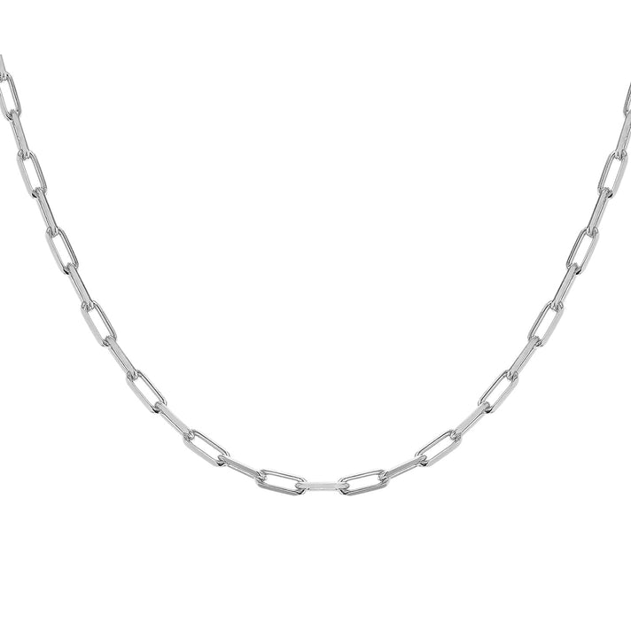 Sterling Silver 2.7mm Paperclip Chain 22 Inch 7618164 2