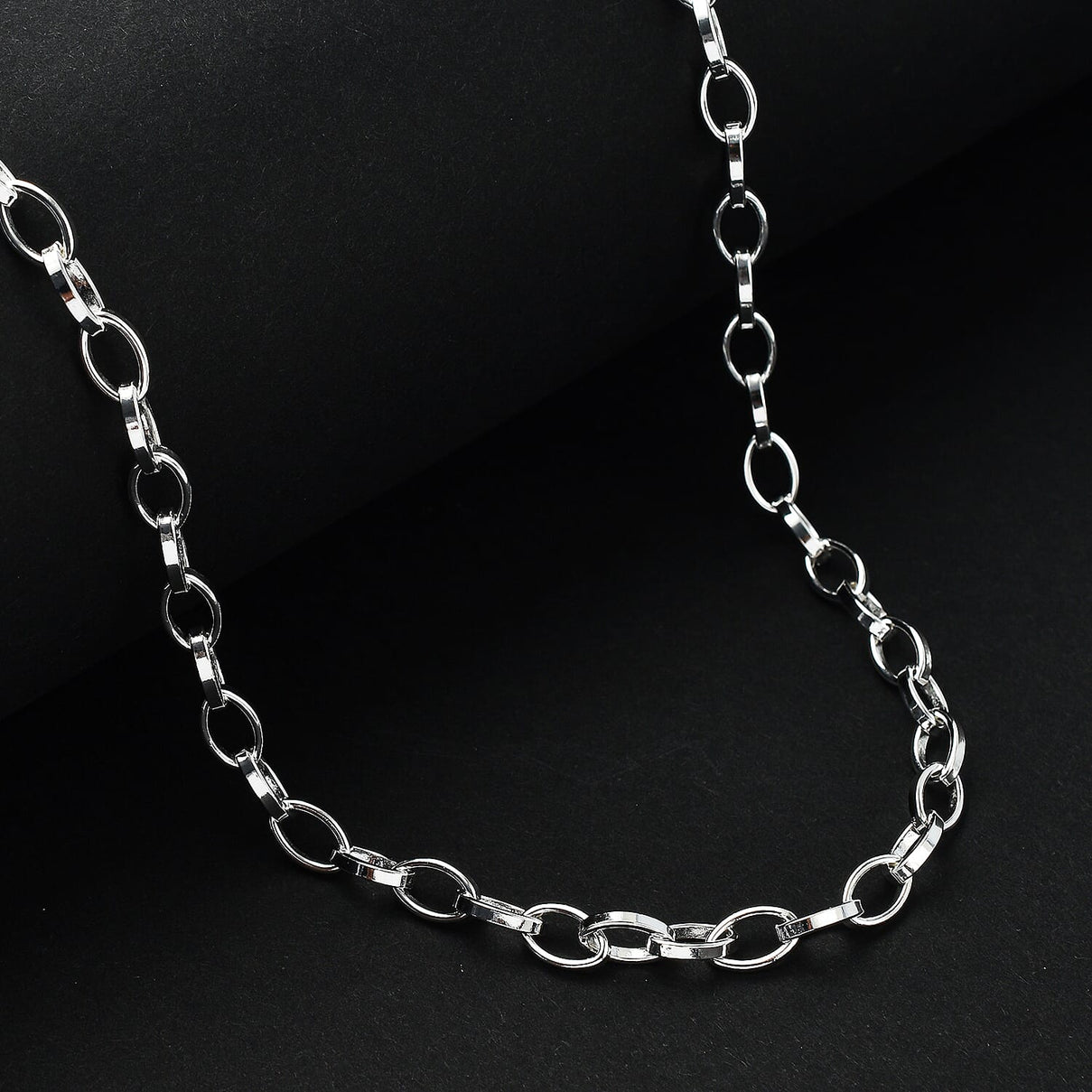 Italian Made - Sterling Silver Cable Necklace (Size - 22), Silver Wt. 23.02 Gms 7566736 1