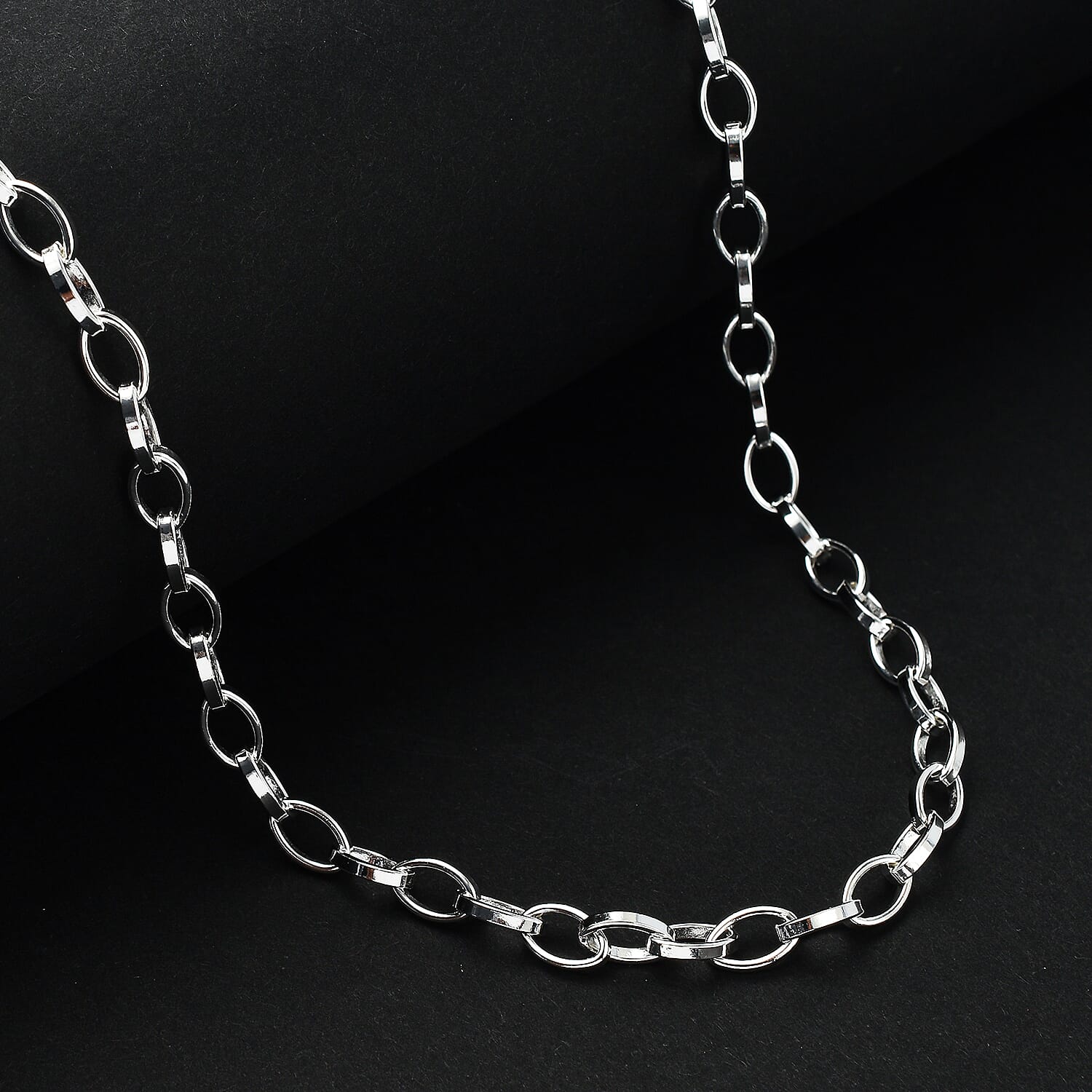 Italian Made - Sterling Silver Cable Necklace (Size - 22), Silver Wt. 23.02 Gms 7566736 1