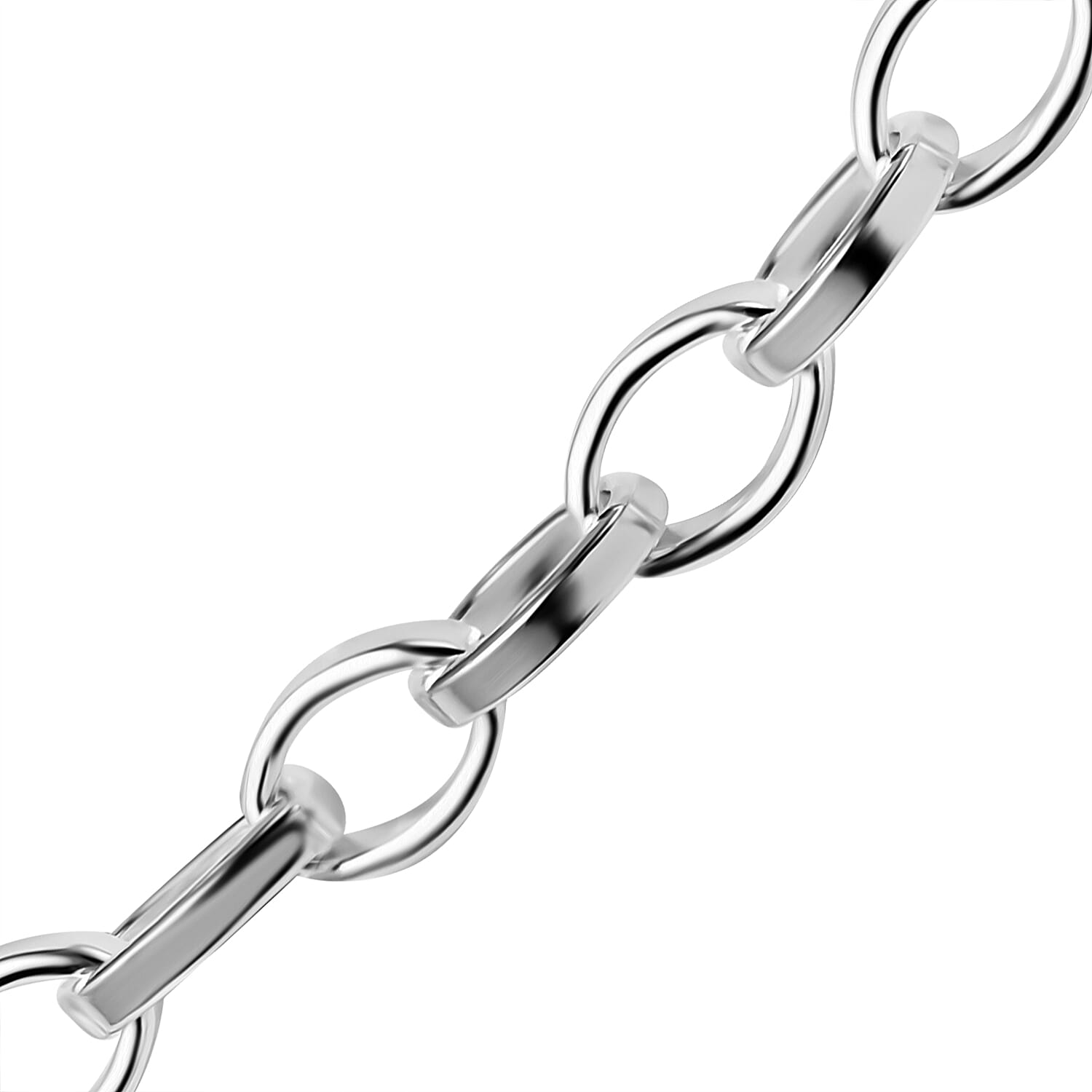 Italian Made - Sterling Silver Cable Necklace (Size - 22), Silver Wt. 23.02 Gms 7566736 2
