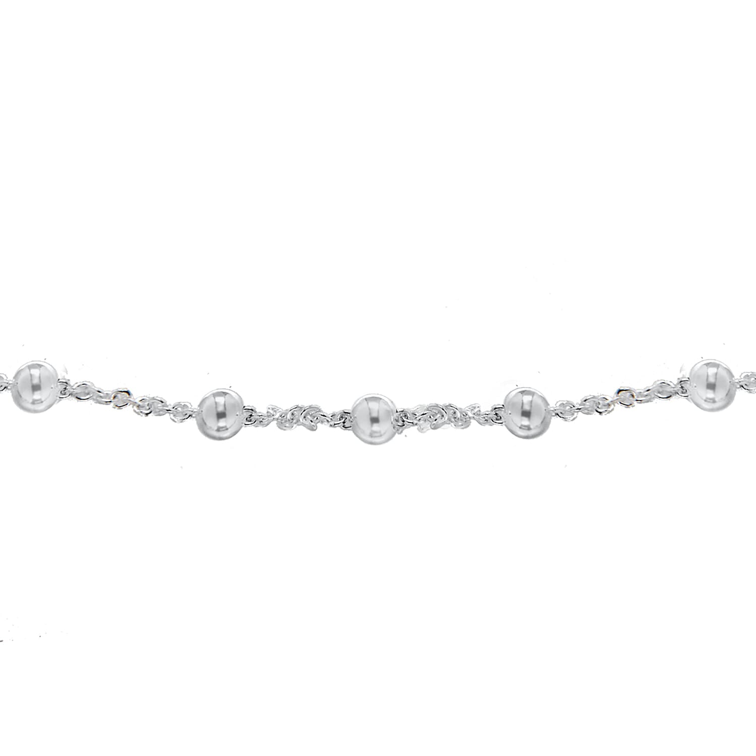 Sterling Silver 2.5mm Ball Necklace 22 Inch 7619113 5