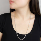 Sterling Silver Chain (Size - 24),  Silver Wt. 12.4 Gms