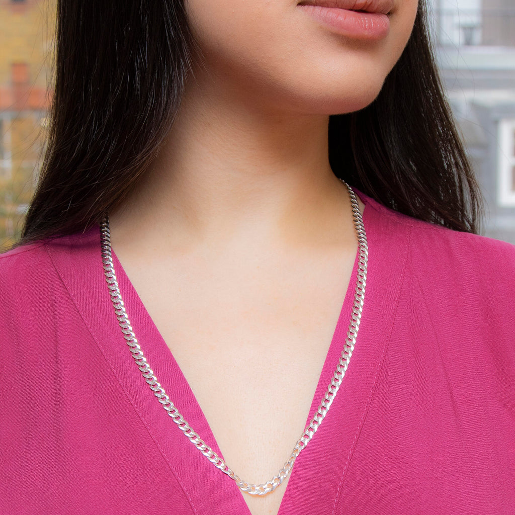 Sterling Silver Chain (Size - 24),  Silver Wt. 16.2 Gms