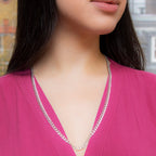 Sterling Silver Chain (Size - 24),  Silver Wt. 16.2 Gms
