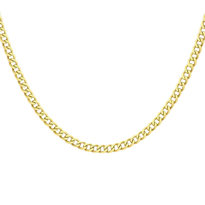 RACHEL GALLEY - Gold Plated Sterling Silver Curb Necklace (Size - 24),  Silver Wt. 26.30 Gms 7688106 2