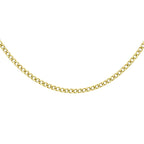 RACHEL GALLEY - Gold Plated Sterling Silver Necklace (Size - 24),  Silver Wt. 9.2 Gms