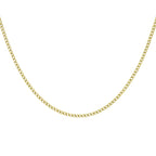 RACHEL GALLEY - Gold Plated Sterling Silver Necklace (Size - 24),  Silver Wt. 9.2 Gms