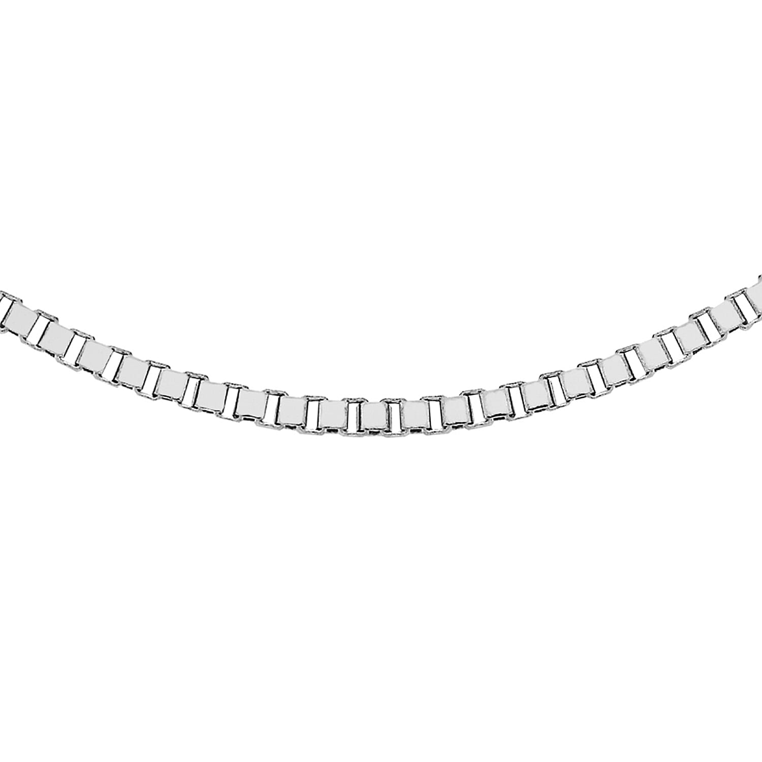 Sterling Silver 1.8mm Bevelled Edge Box Chain 24 Inch 7620337 5