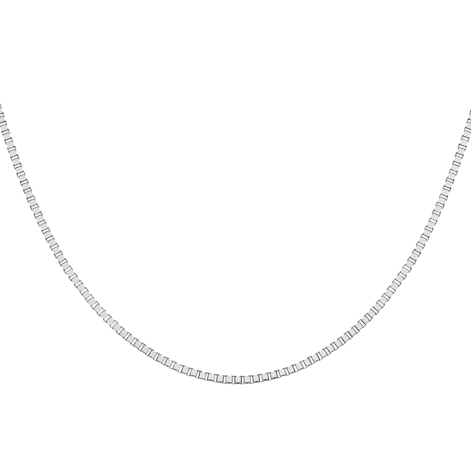 Sterling Silver 1.8mm Bevelled Edge Box Chain 24 Inch 7620337 6