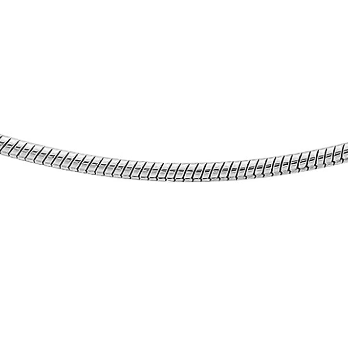 Sterling Silver 1mm Round Snake Chain 24 Inch 7598730 1