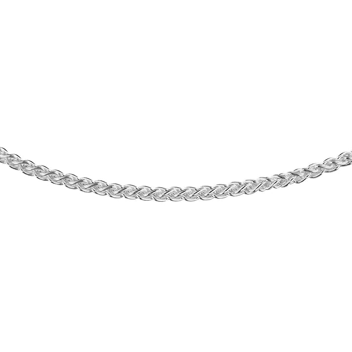 Sterling Silver Spiga Chain 24 Inch 7603782 1