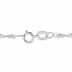 Sterling Silver Chain (Size - 24)
