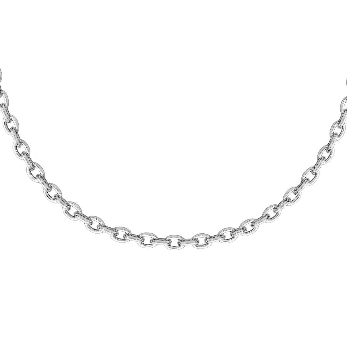Sterling Silver Trace Chain 24 Inch 7607831 1