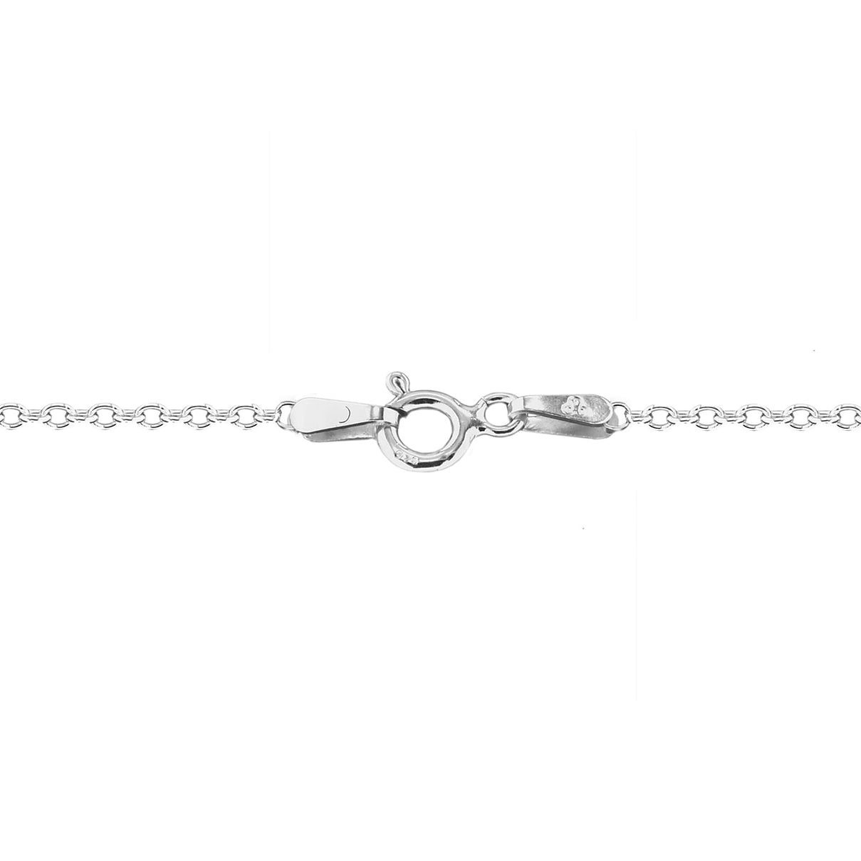 Sterling Silver Trace Chain 24 Inch 7607831 2
