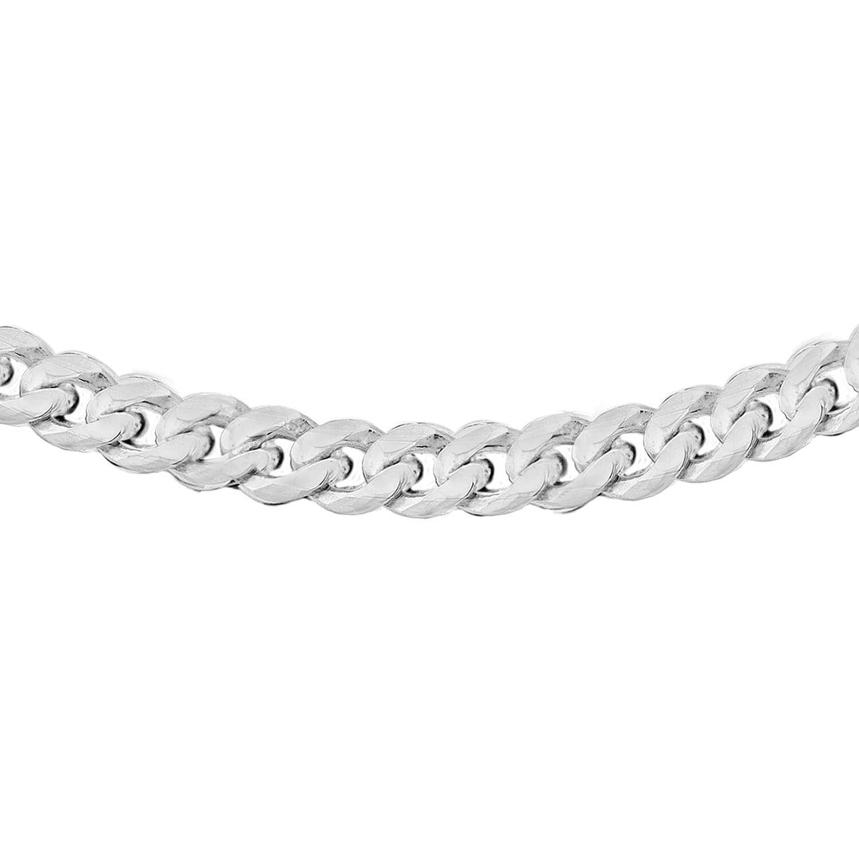 Sterling Silver Panza Curb Chain 28 Inch 7604789 0