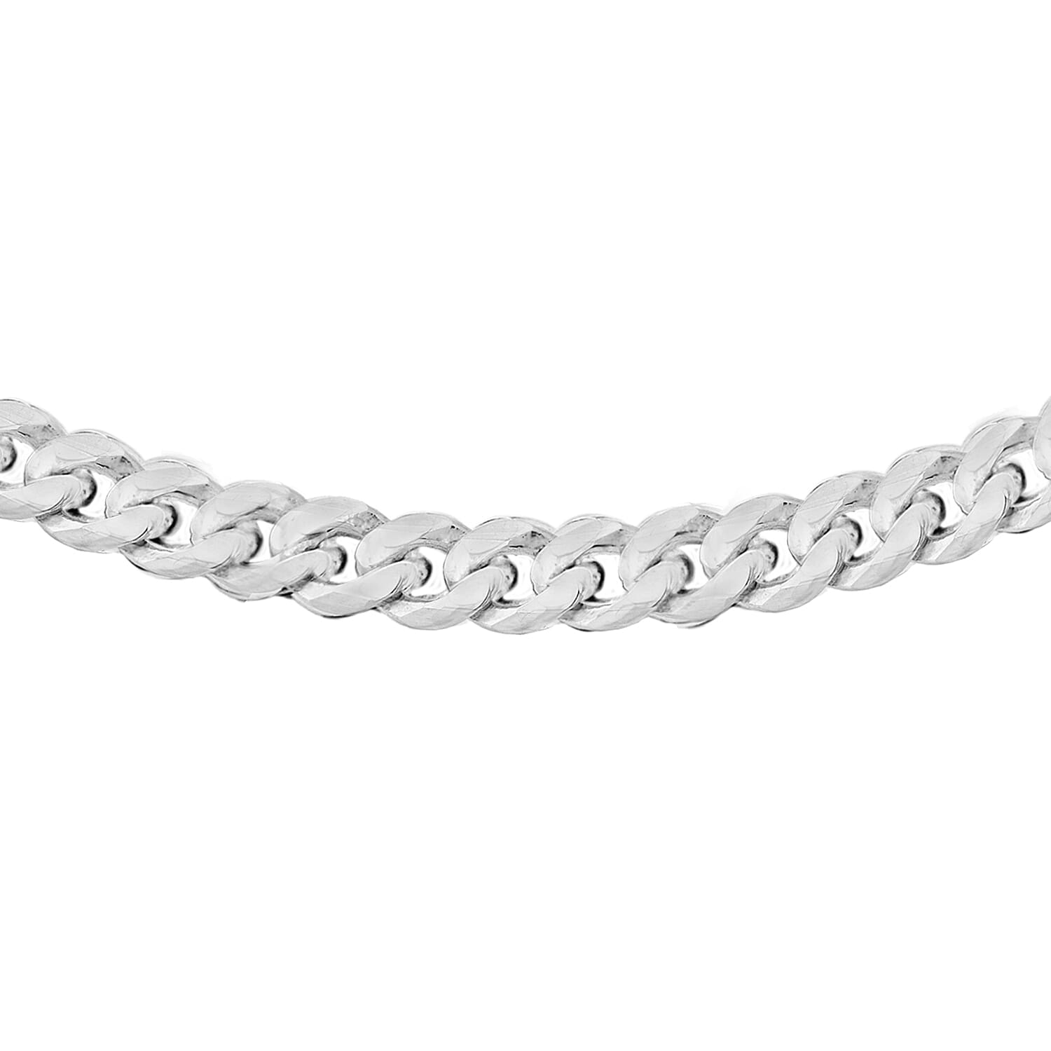 Sterling Silver Panza Curb Chain 28 Inch 7604789 0