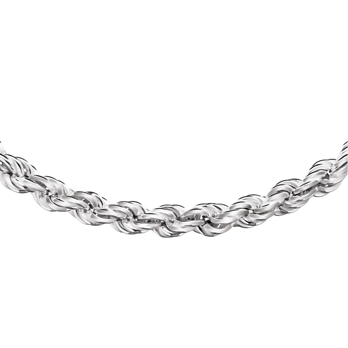 RACHEL GALLEY - Sterling Silver Rope Necklace (Size - 30),  Silver Wt. 17.77 Gms 7687983 0