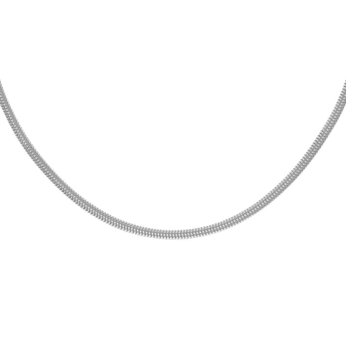Sterling Silver 4mm Round Snake Chain 30 Inch 7317752 1