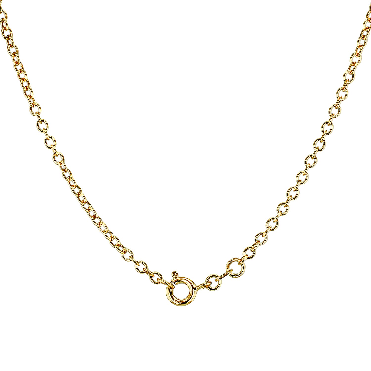 Sterling Silver Yellow Gold Plated Belcher Chain 30 Inch 7617522 1